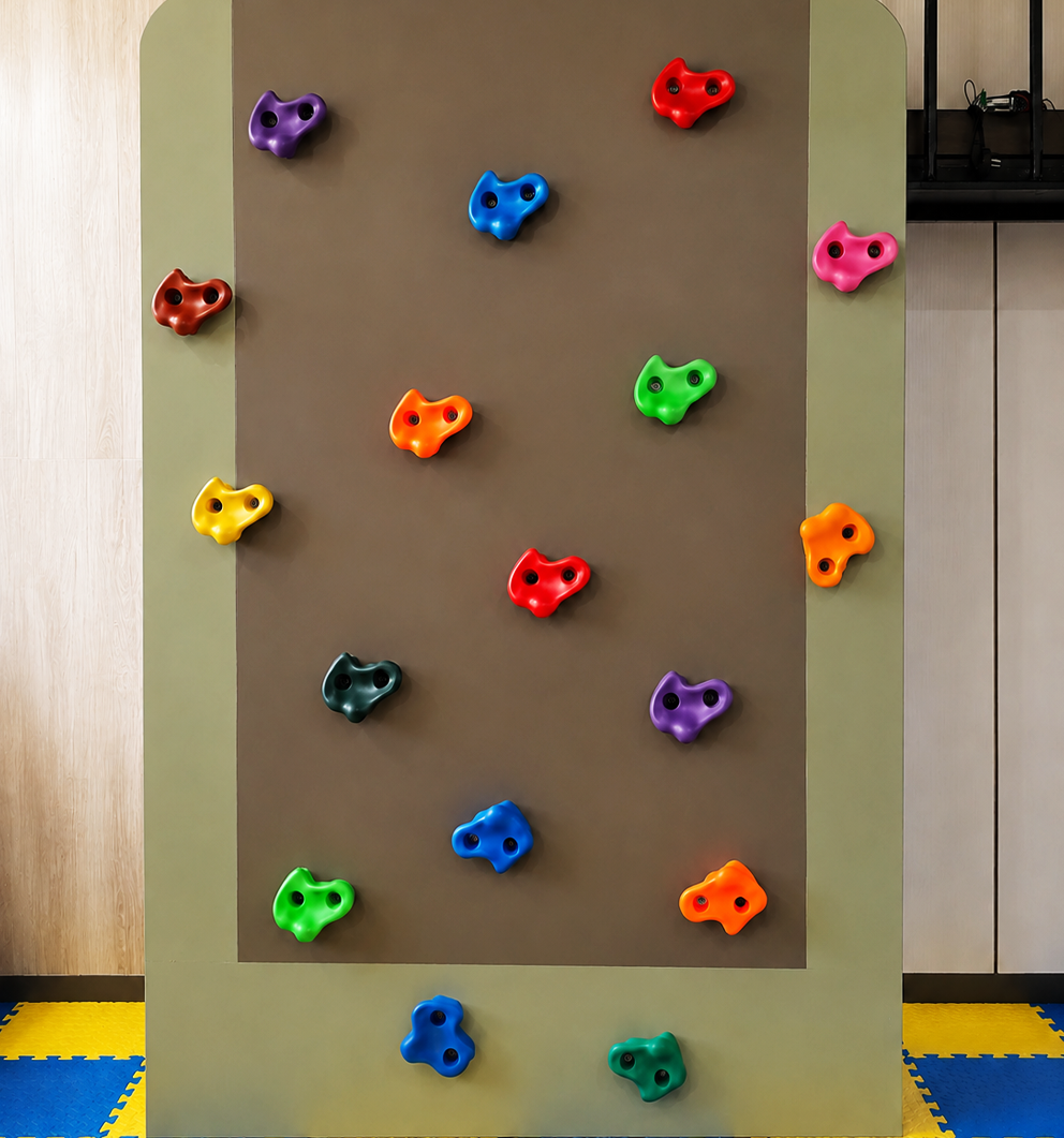 Non Interactive Wooden Climbing Wall Standard 